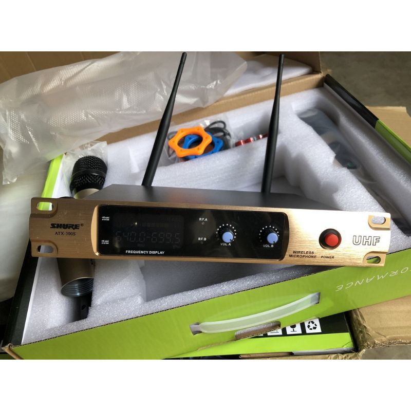 MICRO KHÔNG DÂY SHURE ATX-300S