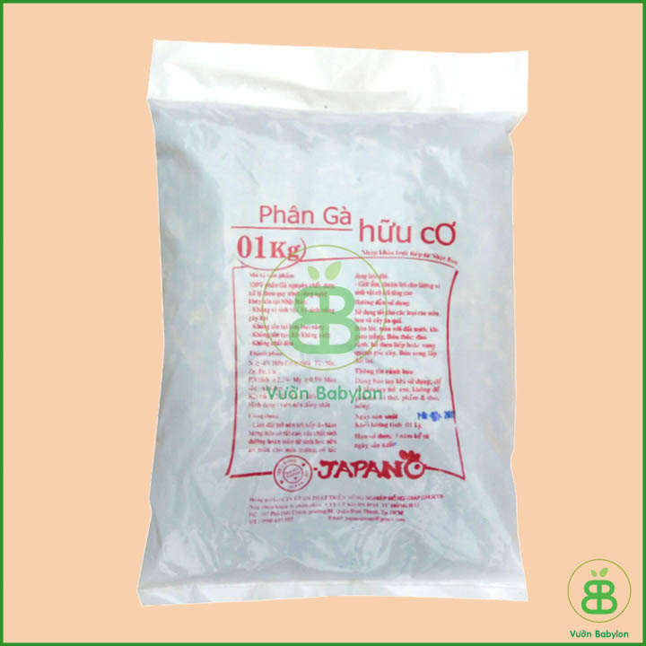 Phân Gà Hữu Cơ Nhật Bản 1KG
