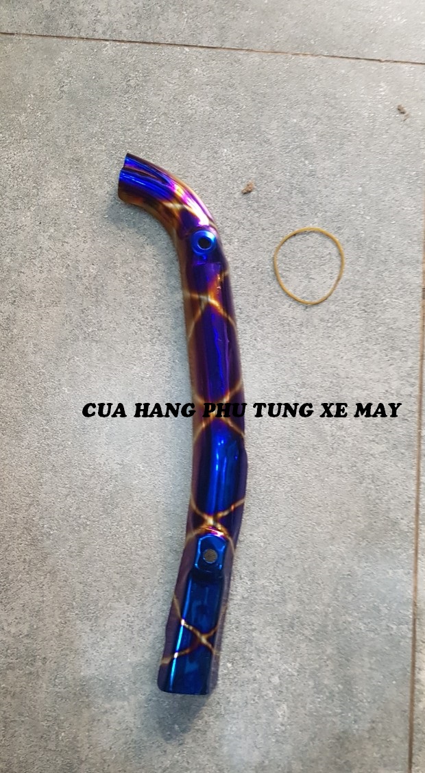Che cổ pô xe Wave RS/ Wave Alpha 2010 - 2016 titan