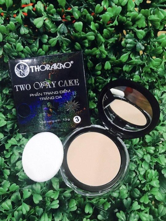 [HCM]PHẤN TRANG ĐIỂM THORAKAO TRẮNG DA TWO WAY CAKE 13G SỐ 3