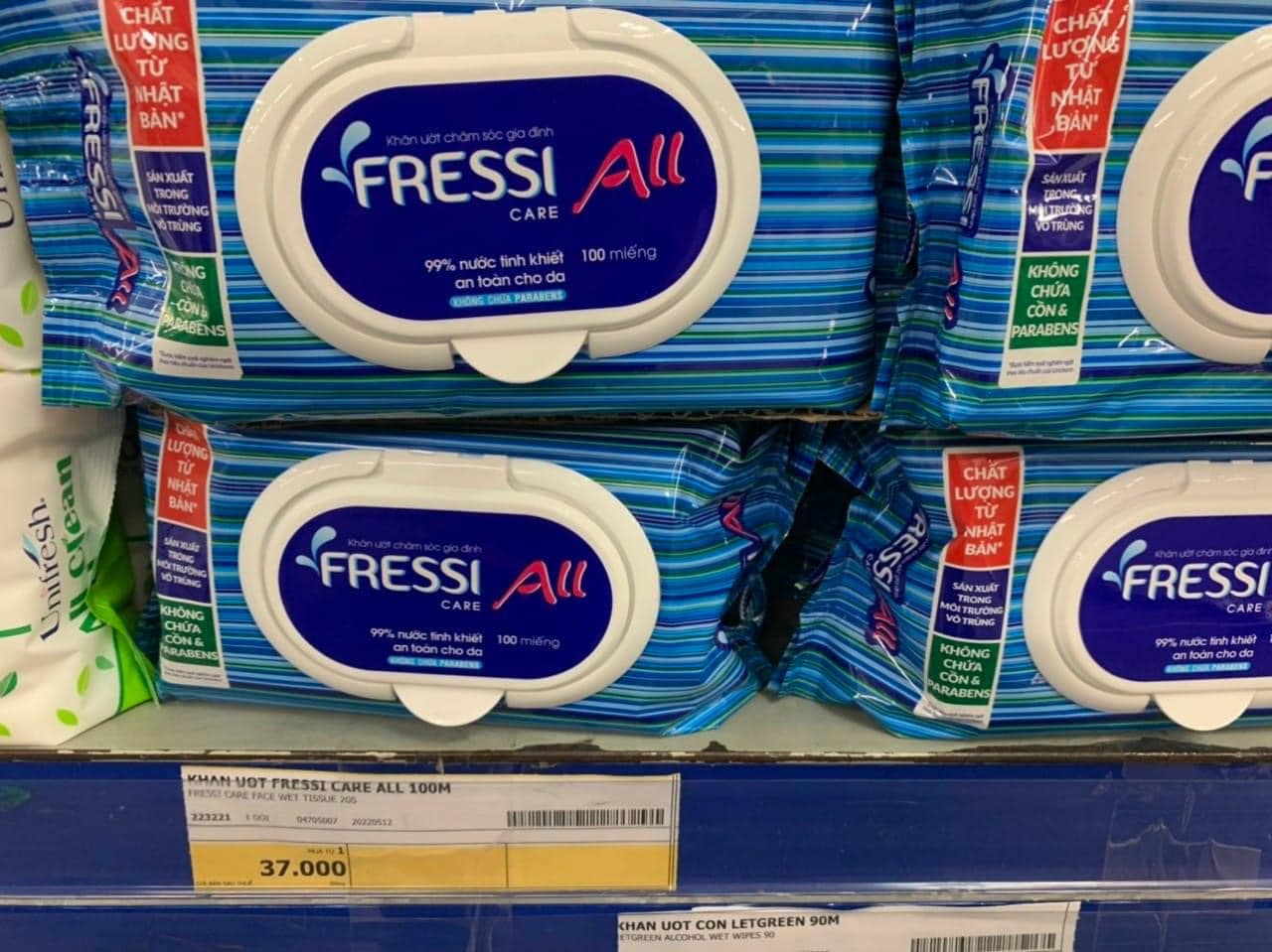 Khăn Ướt  Fressi Care All (100 miếng)