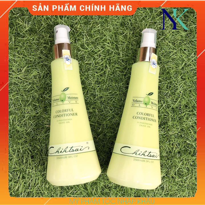 [HCM]Xịt Dưỡng Tóc Chihtsai Olive Colorful 250Ml