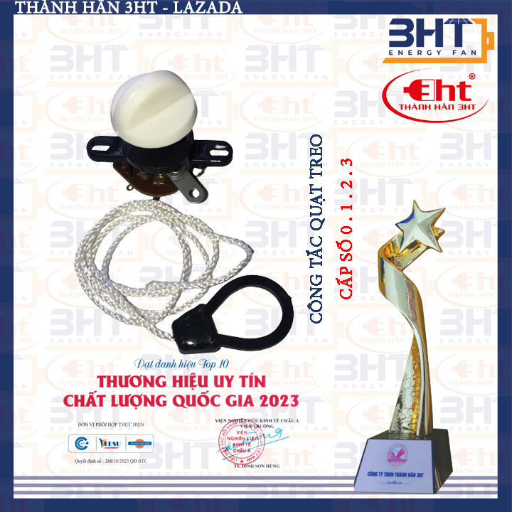 Công tắc số quạt treo tường