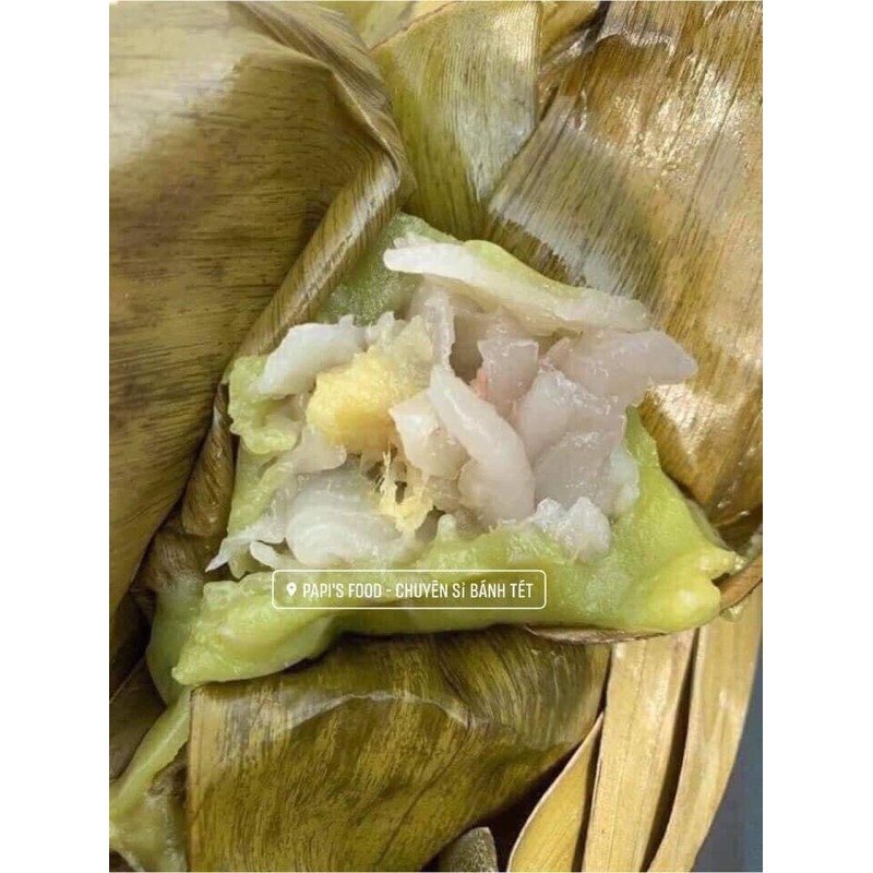 [HCM]Bánh Ít Dừa Non Sầu Riêng (Xanh Lá Dứa-5 Bánh)