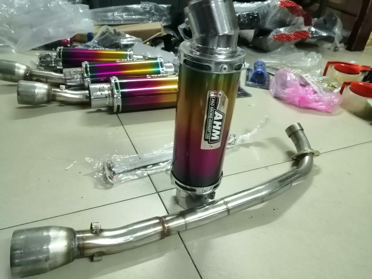 Pô AHM 7 Màu + Cổ lon gắn dream wave cup 67