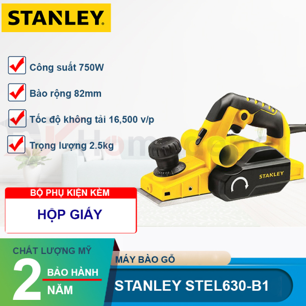 Bảng giá Máy bào gỗ 750W Stanley STEL630 bào rộng 82mm