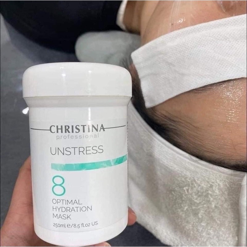Mặt nạ cấp ẩm phục hồi Unstress số 8 Christina