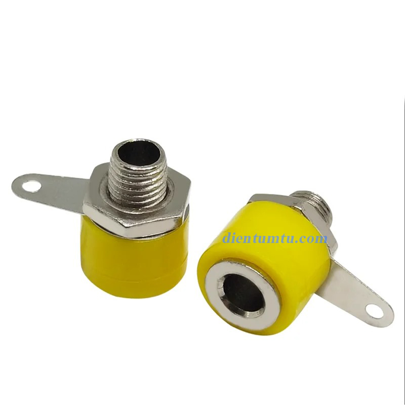 Jack bắp chuối 4mm chuôi cắm đực cái tự chọn