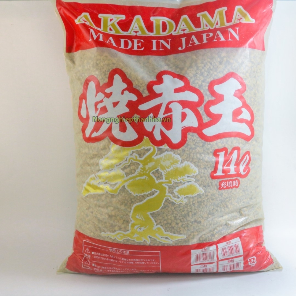 Đất nung Akadama, đất Akadama trồng sen đá cỡ S