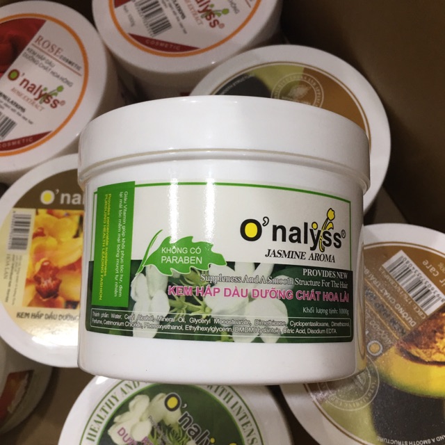 [HCM]Kem hấp dầu dưỡng chất hoa lài Onalyss 1000g