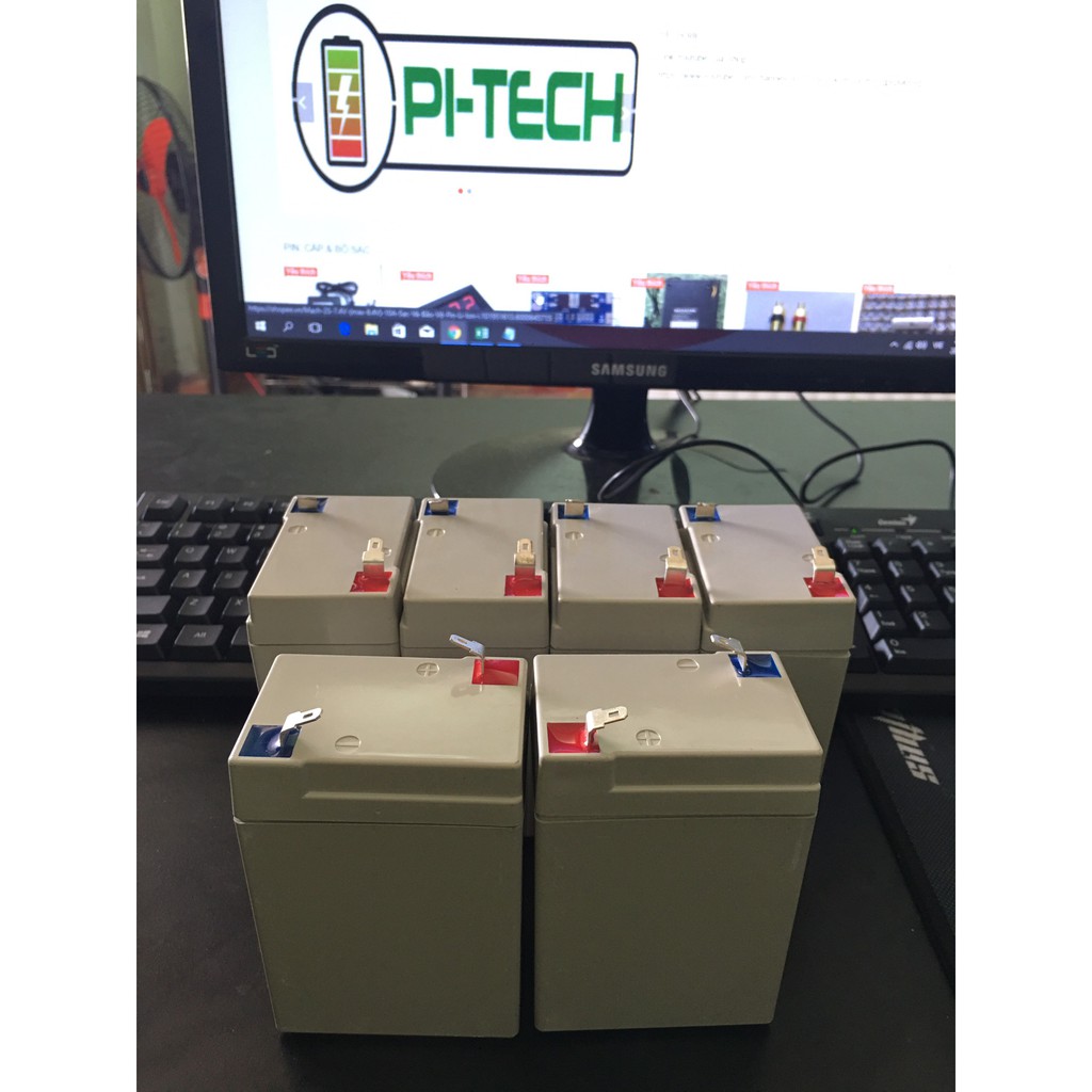 ẮC QUY PIN LITHIUM 6V6A ( CHO BÌNH TÍCH ĐIỆN )
