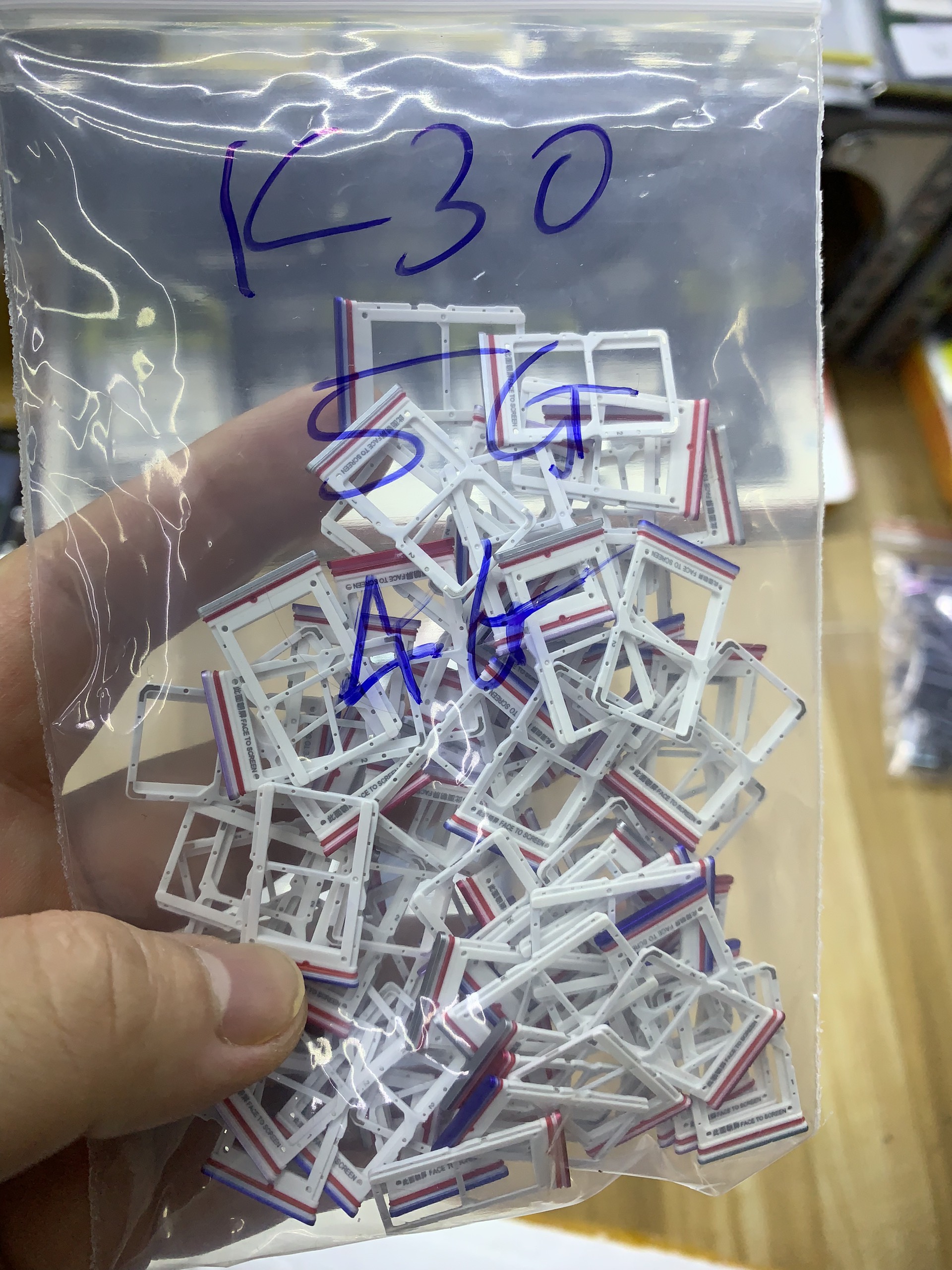 Khay sim xiaomi redmi k30 - 5g / 4g dùng chung