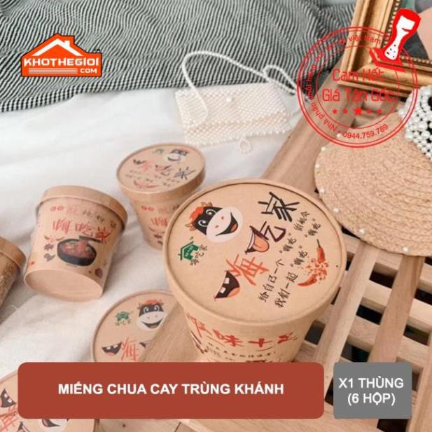 (1 Thùng 6 hộp ) Miến trùng khánh chua cay loại 1 ngon