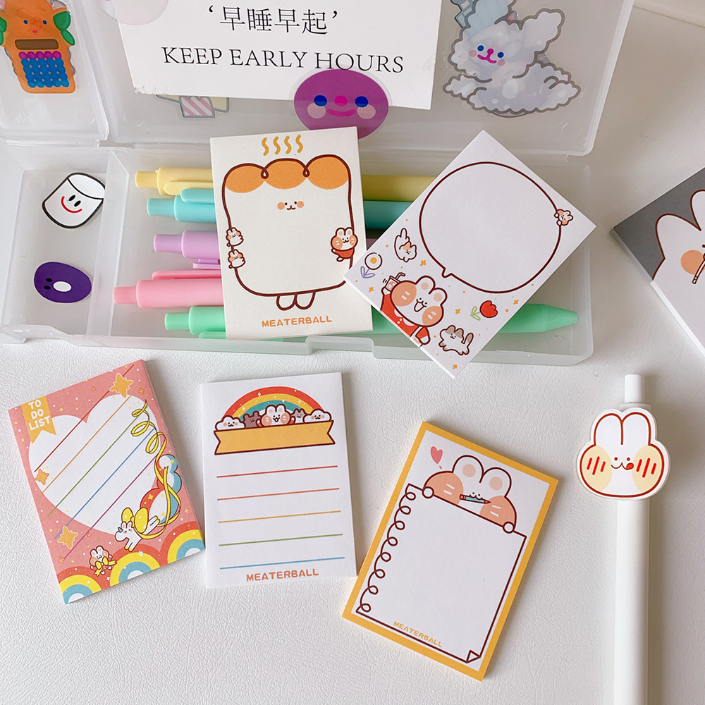 [HCM][Có sẵn] Giấy note (sticky note) hoạt hình dễ thương