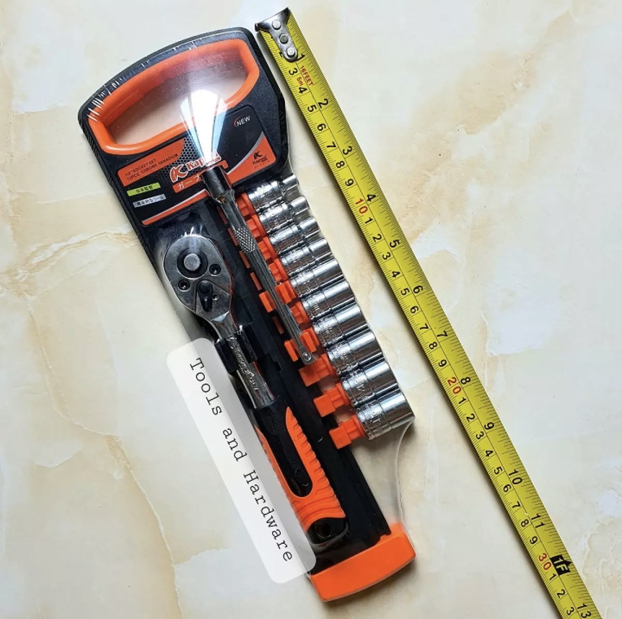 [HCM]Bộ tuýp đa năng 1/4 Kapusi- Cần tuýp tự động xoay chiều chuẩn Nhật