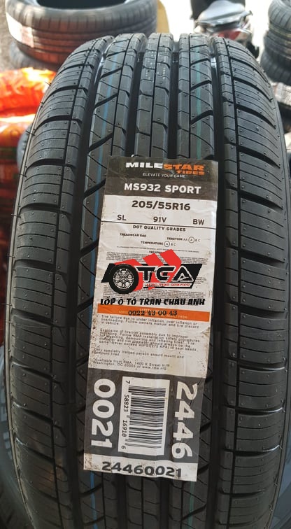 Lốp MILESTAR 205/55R16