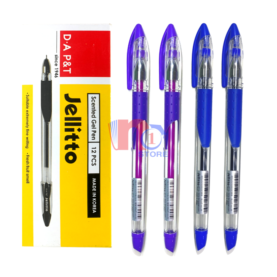 [ Chính Hãng ] Bút nước D.A P&T Jellitto 0.4mm Hàn Quốc