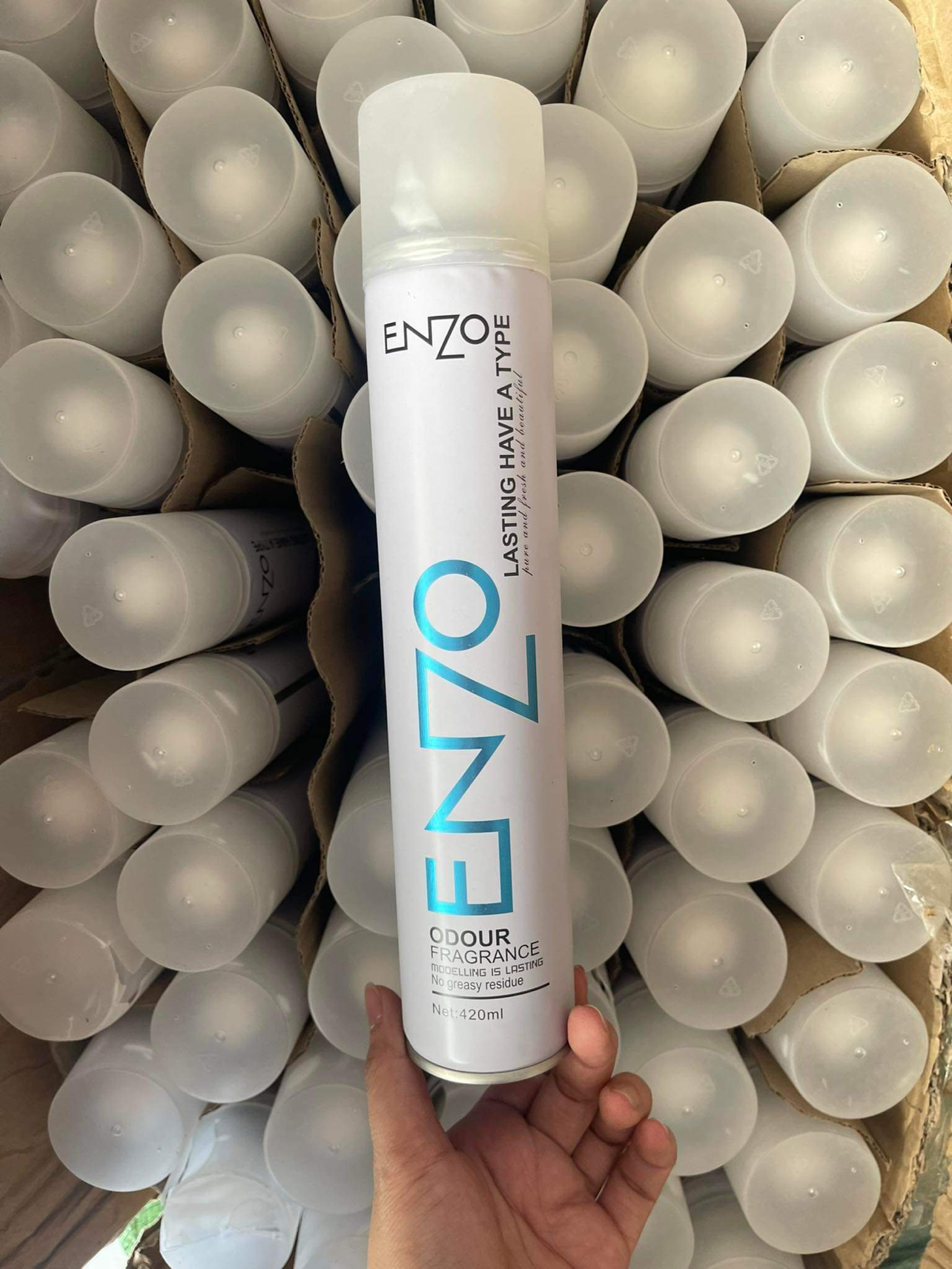 KEO XỊT TÓC ENZO 420 ML
