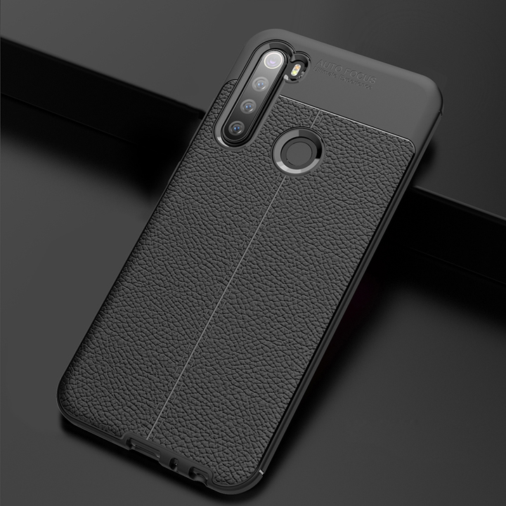 Ốp lưng Xiaomi Redmi Note 8 silicon giả da Auto Focus