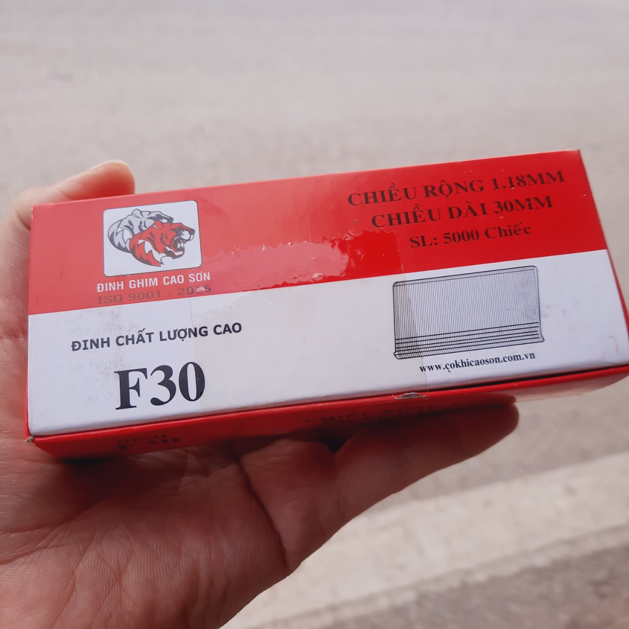 Đinh bắn gỗ f20, f25,f30