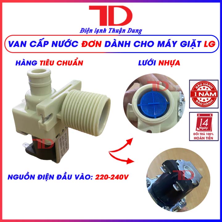 Van cấp nước dành cho Máy Giặt đơn LG - Điện Lạnh Thuận Dung