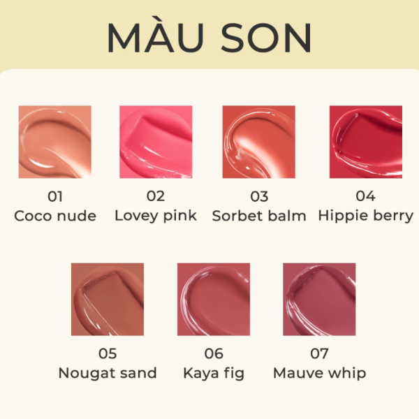 Son Dưỡng Romand Glasting Melting Balm