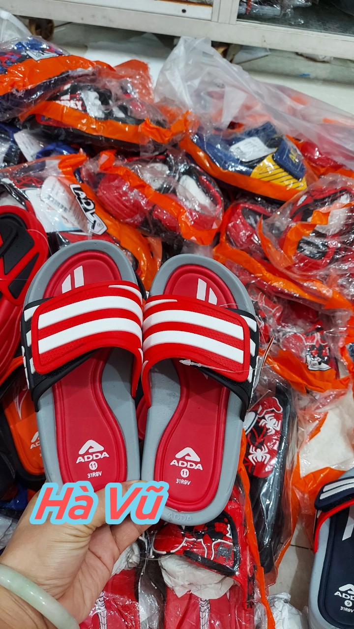 Dép Sandal Vynylon Flex ADDA Bé Trai Màu Sắc Đa Dạng Phong Cách Thể Thao