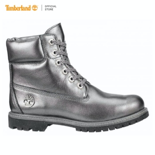 SALE Timberland Giày Boot Cổ Cao Nữ 6-inch Premium Metallic Màu Xám TB0A24HY thumbnail