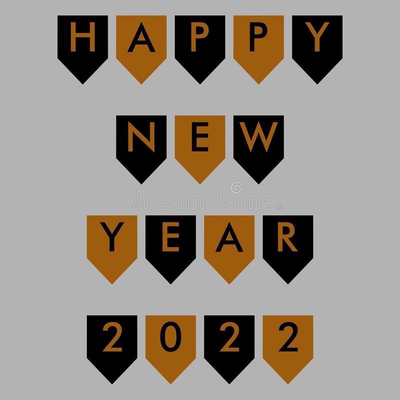 Dây cờ Happy New Year banner dcny05