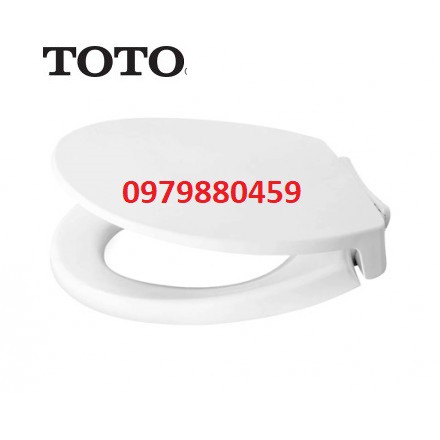 Nắp êm bồn cầu toto tc393vs, đúc đặc, siêu dầy bảo hành chính hãng 02 năm
