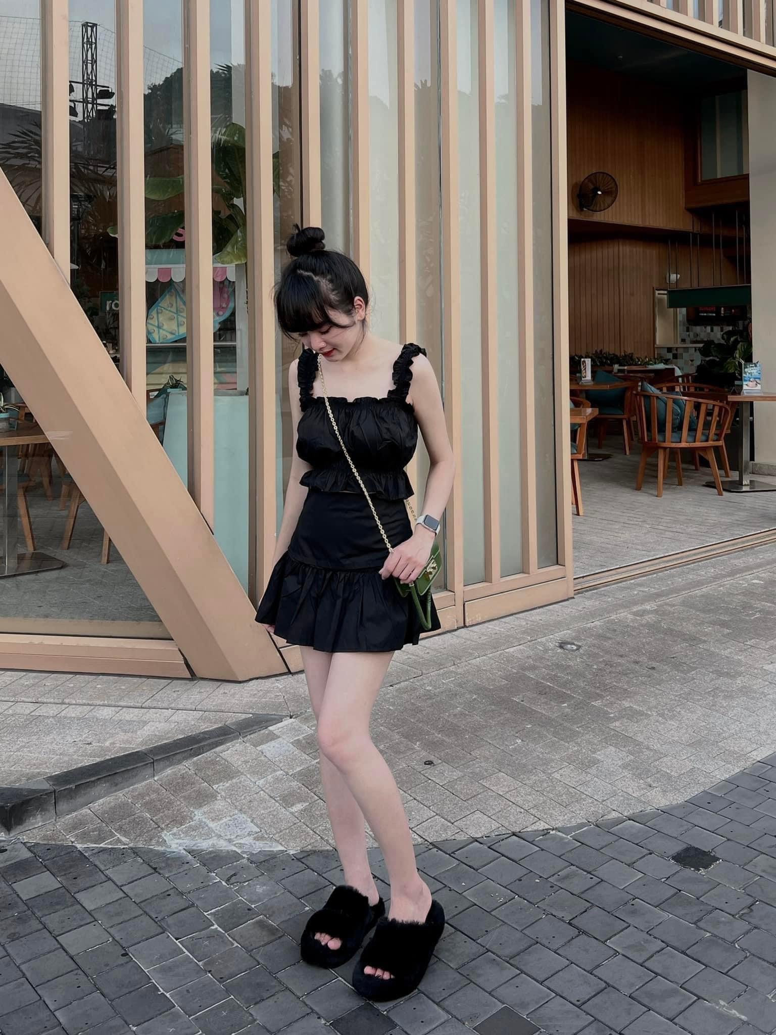 SET VÁY NHÚM BO HAI DÂY VÁY TIỂU THƯ