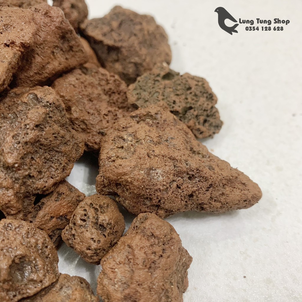 1kg đá nham thạch đỏ