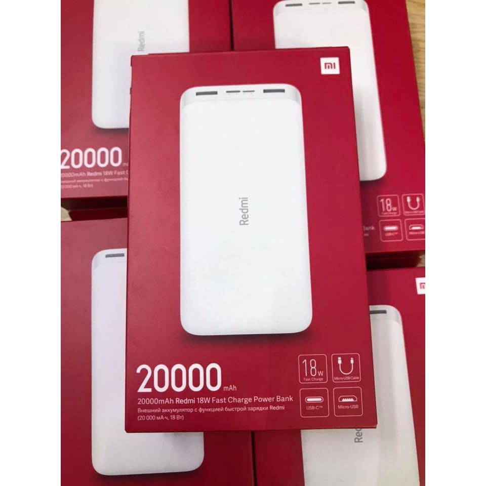 Sạc dự phòng Xiaomi Redmi -20000mAh PB100LZM