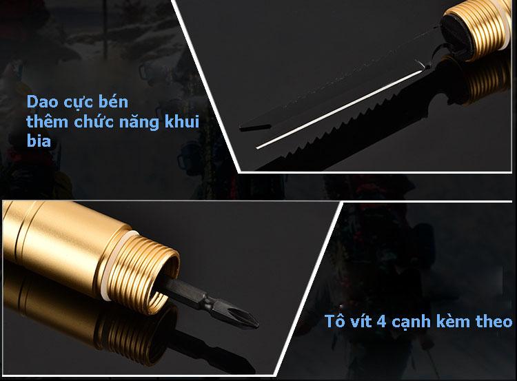 [HCM]Xẻng Đa Năng Thép Không Gỉ