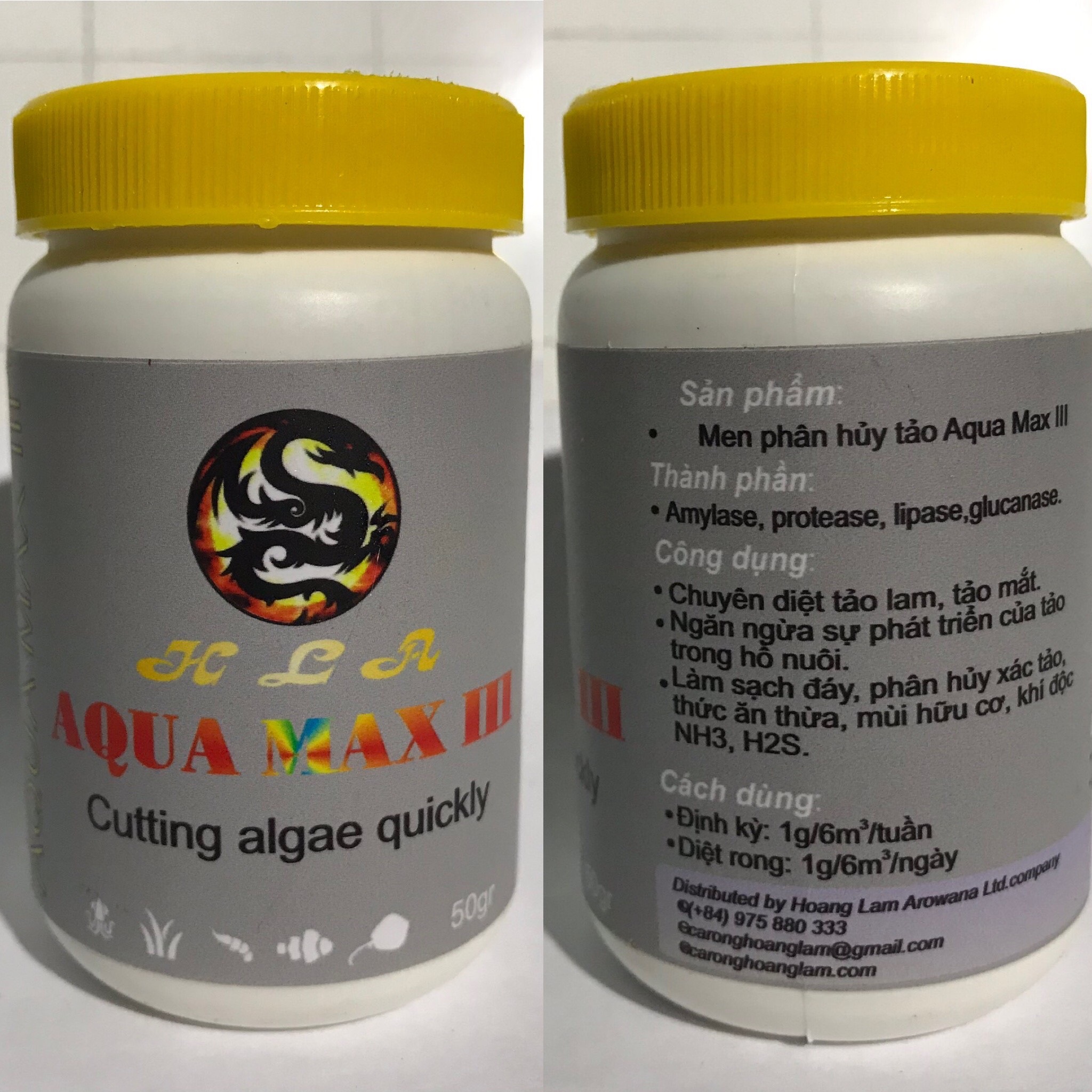 Men Diệt Tảo Aqua Max III