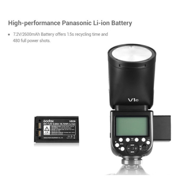 ĐÈN FLASH GODOX V1 MINH ĐỨC