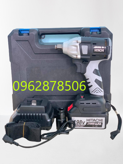 Siết bulong hitachi 198v bộ 1 pin