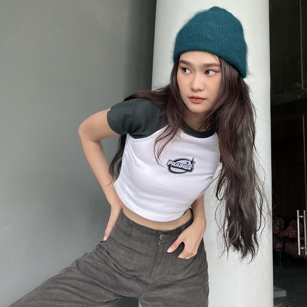 Áo Croptop Phối Tay PRADIES Fantasy