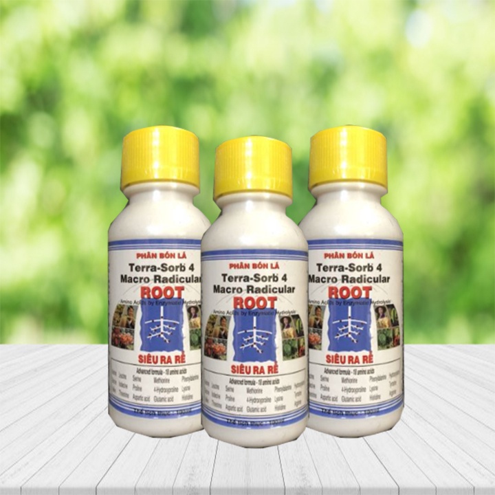 Phân bón lá cao cấp siêu ra rễ terra sorb 4 macro radicular
