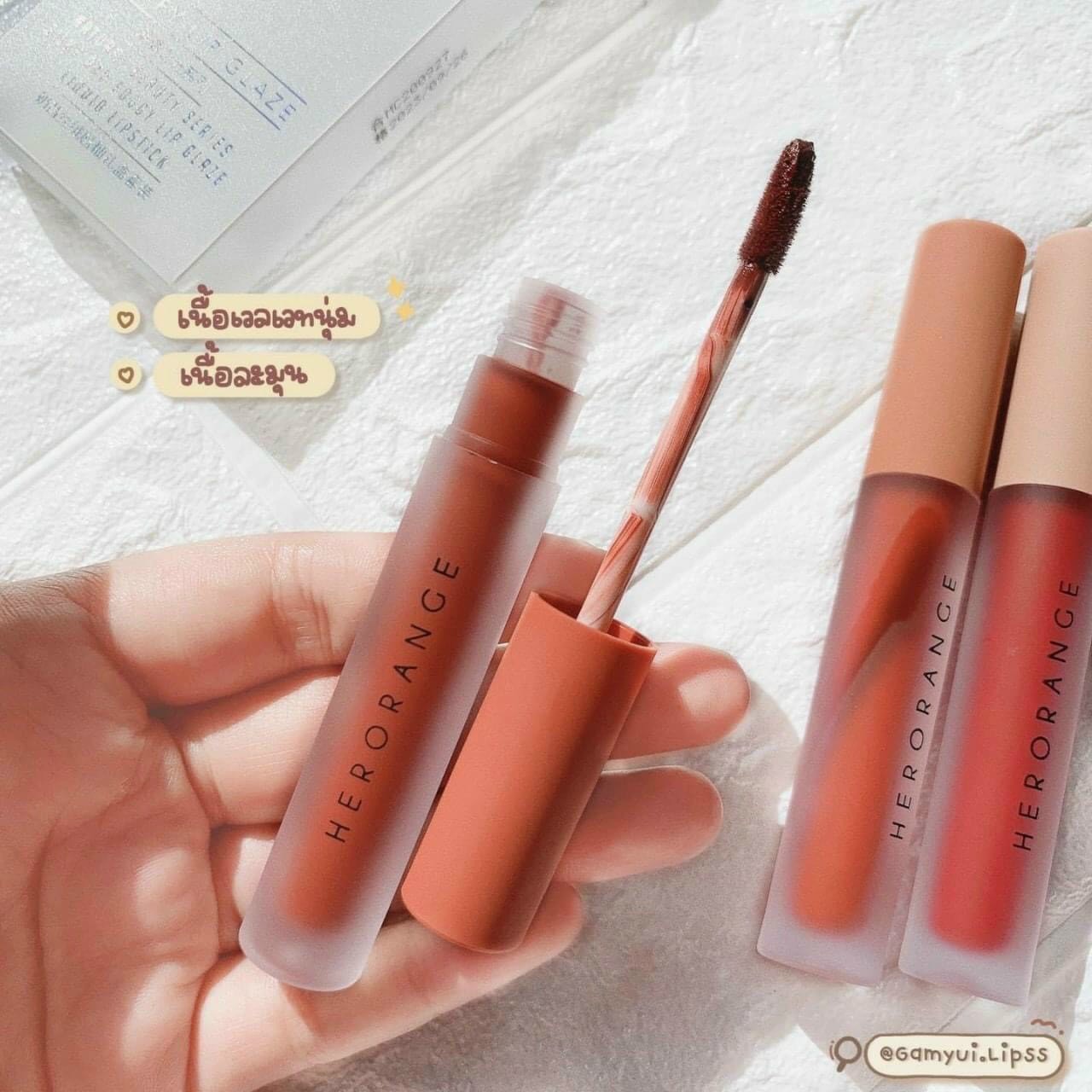 Set 3 son kem lì fullsize từ HerOrange