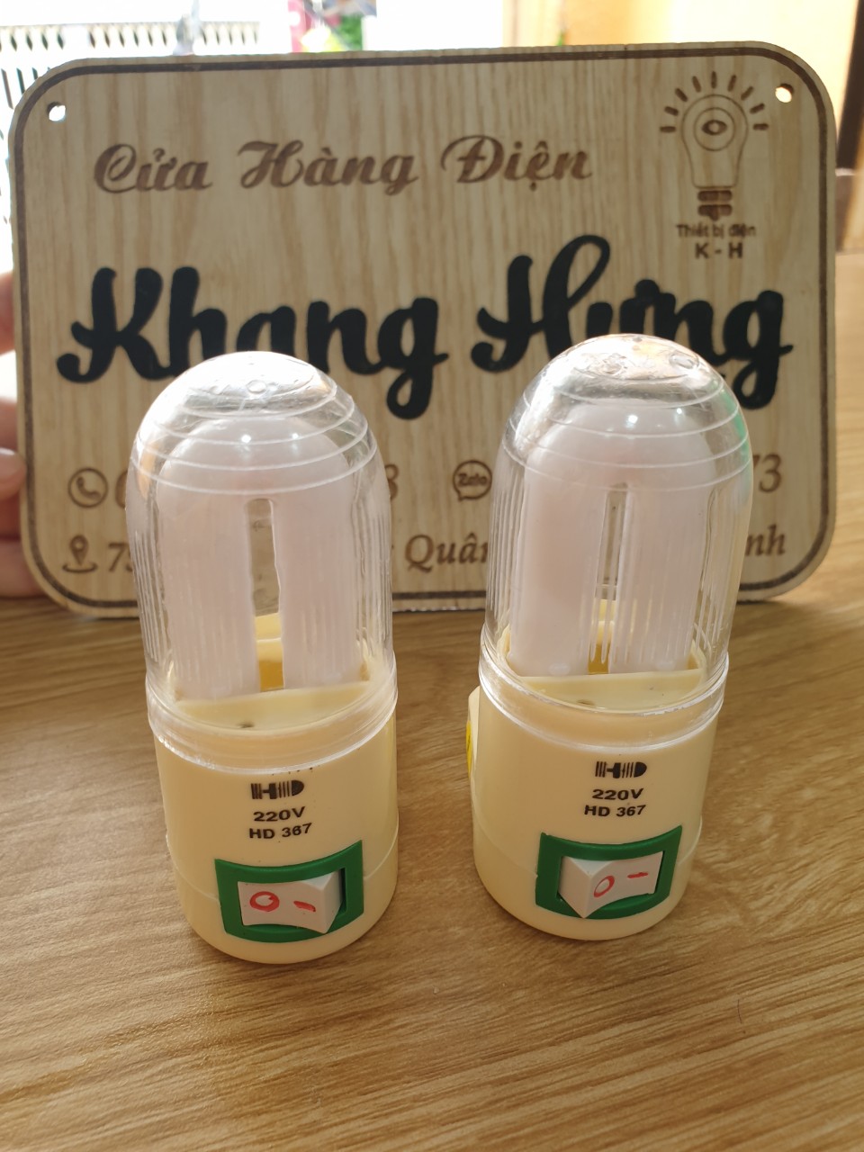 Đèn ngủ Led có công tắc
