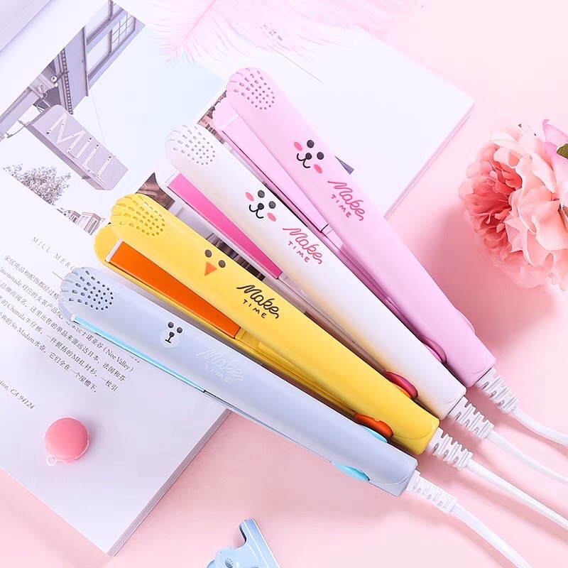Máy là duỗi uốn ép tóc mini - Máy là tóc mini Maker Time hàng rẻ chất lượng