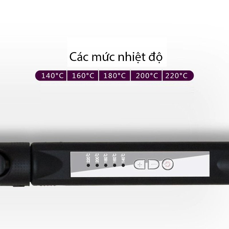 Máy uốn tóc Hàn Quốc tự động quay trục dễ dàng sử dụng