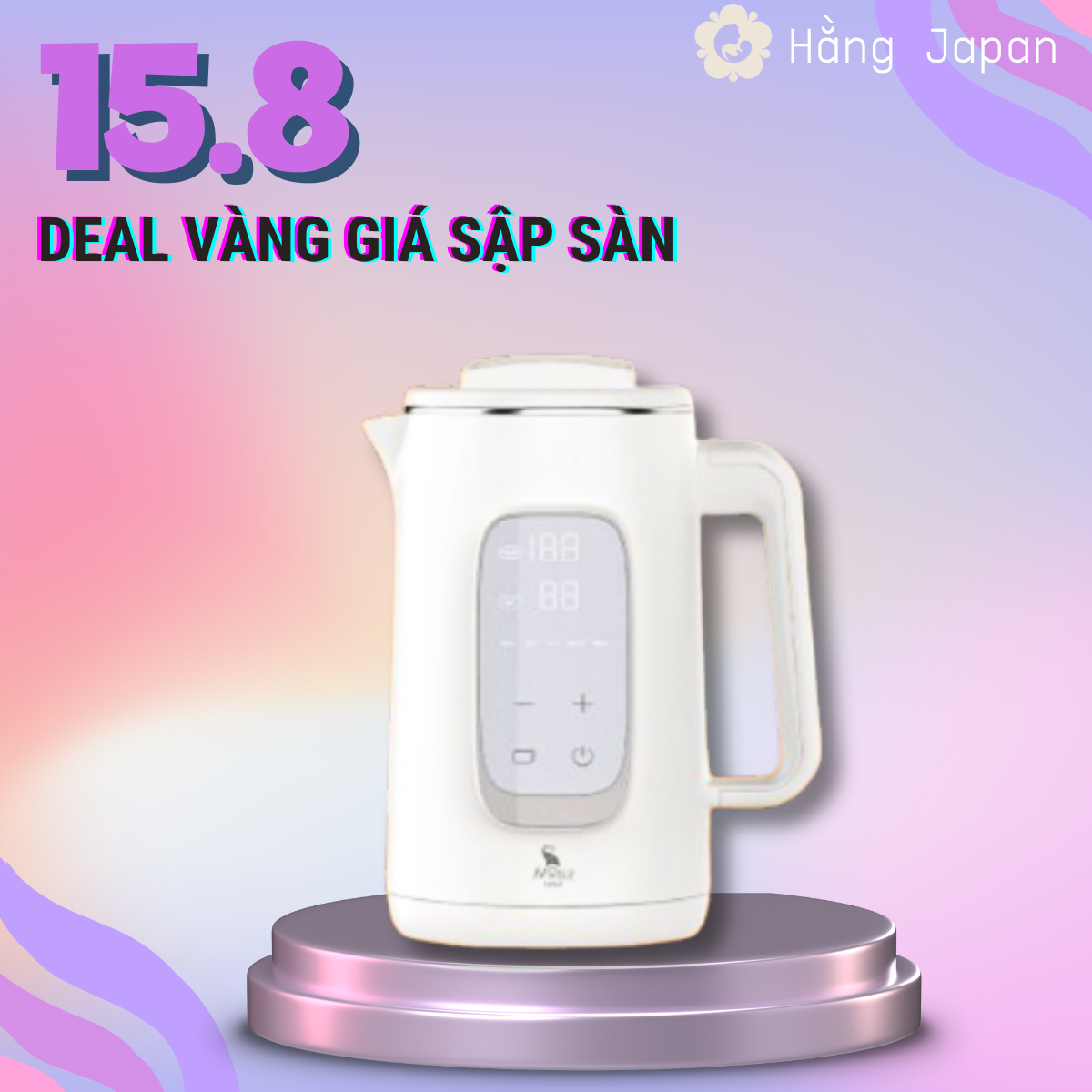 Bình đun nước moaz bébé mb070