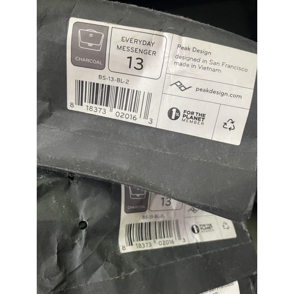 Túi Peak Design Everyday Messenger 13L v2 màu xám