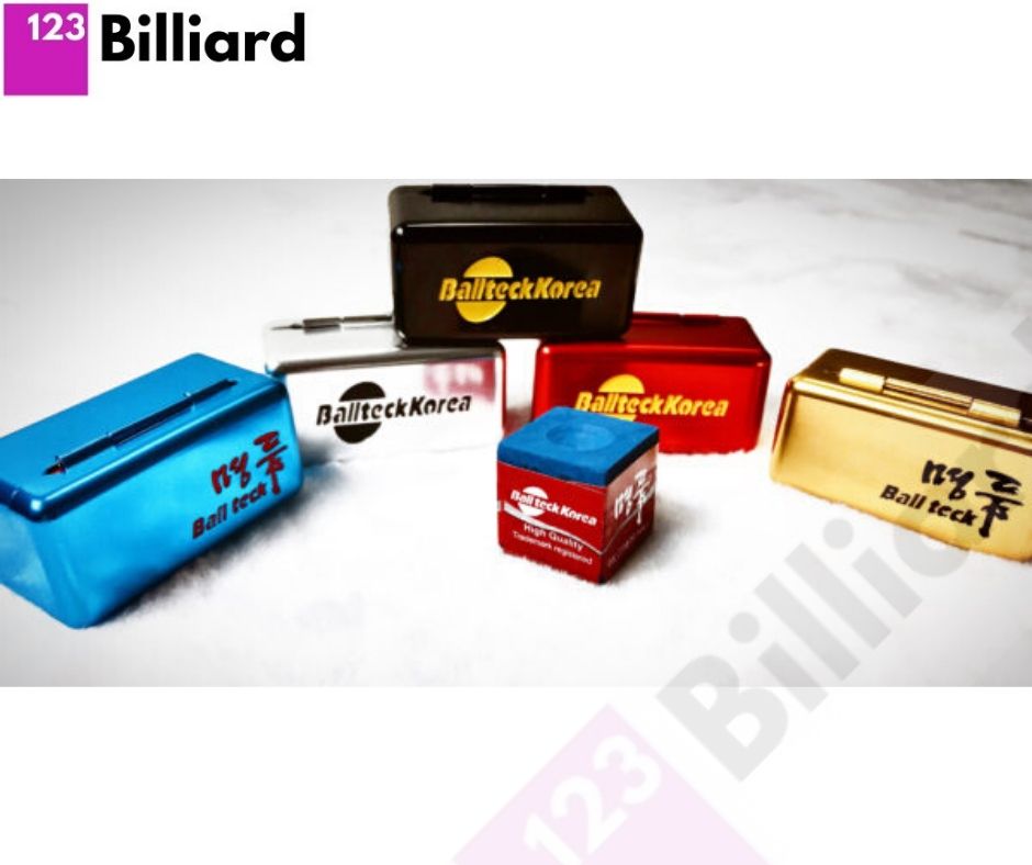 Lơ bida Balltech hộp sắt 2 viên