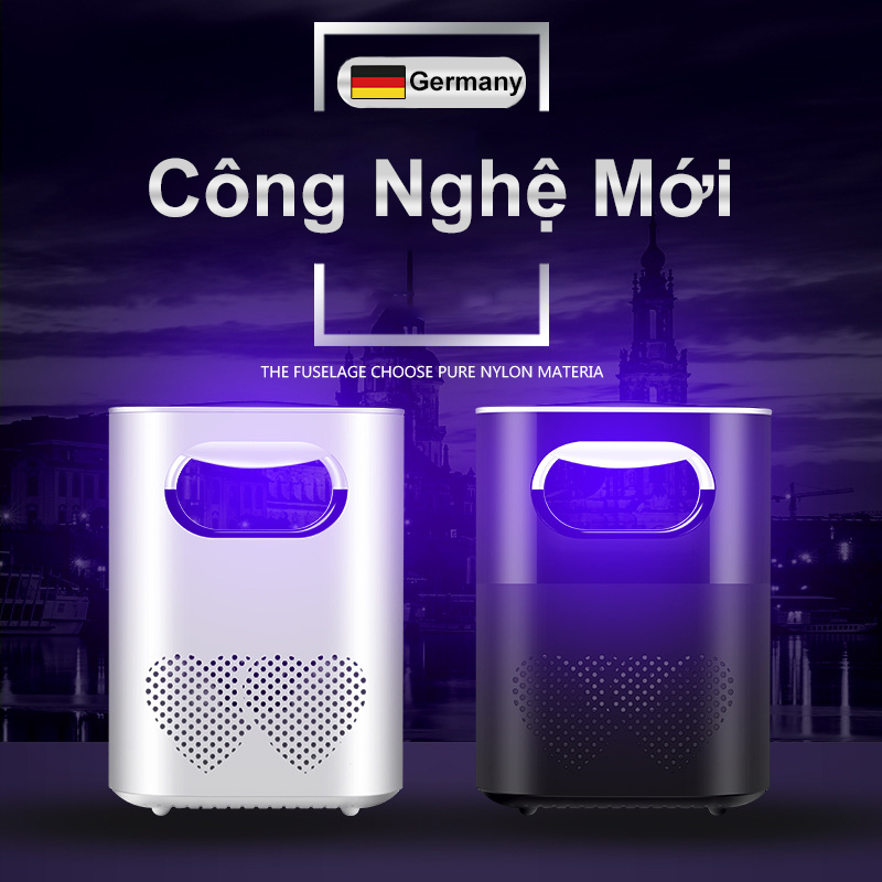 Đèn bắt muỗi kiêm máy đuổi ruồi muỗi thông minh - máy bắt muỗi cổng USB bảo hành 12 tháng - DBM01