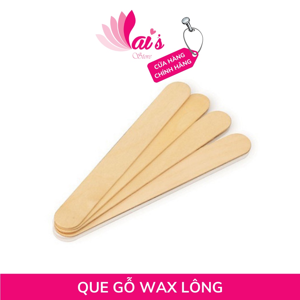 Que gỗ wax lông, que đè lưỡi