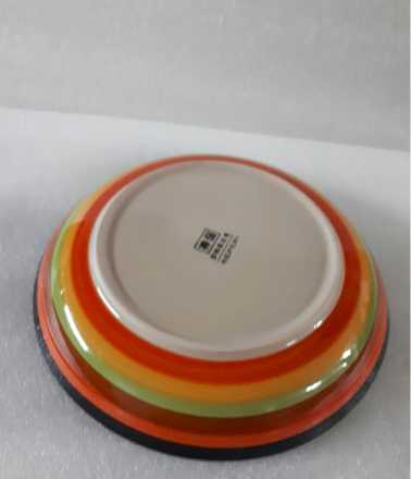 SET ĐĨA SỨ CẦU VỒNG 18cm 20cm. 23CM