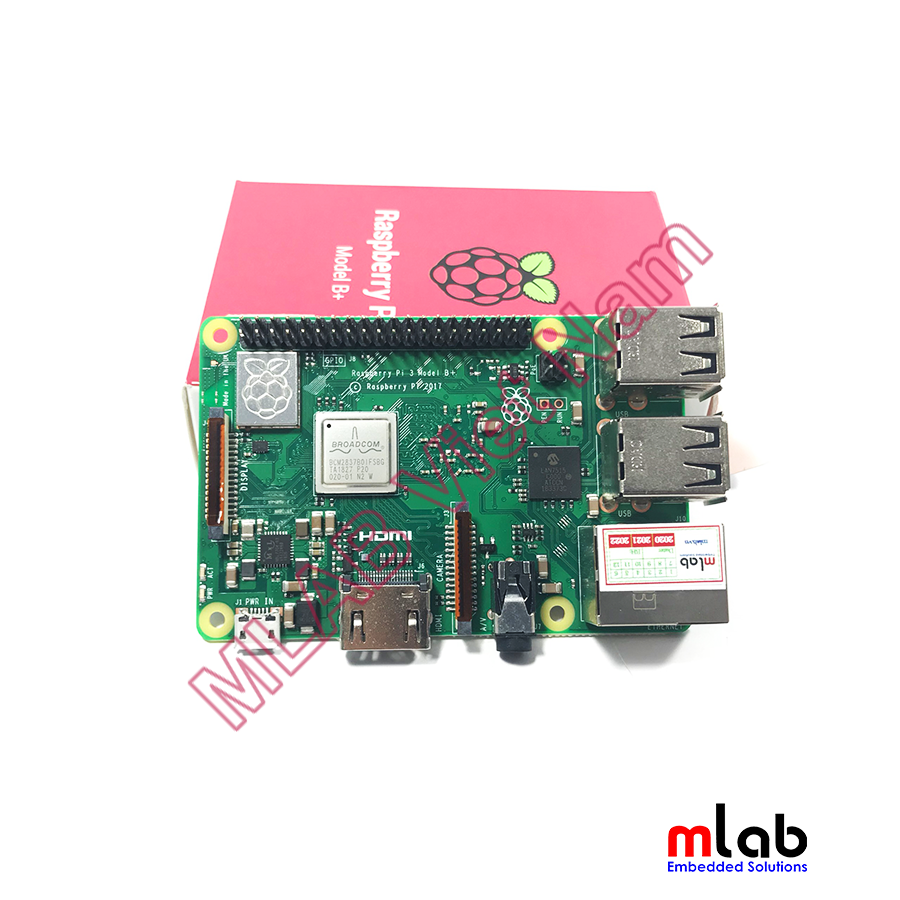Bộ sản phẩm Raspberry Pi 3 Model B+ Cơ bản 2